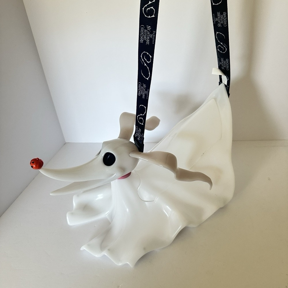 Disney Parks Zero Light Up Shoulder Pal NBC Halloween Popcorn Bucket - Picture 8 of 11